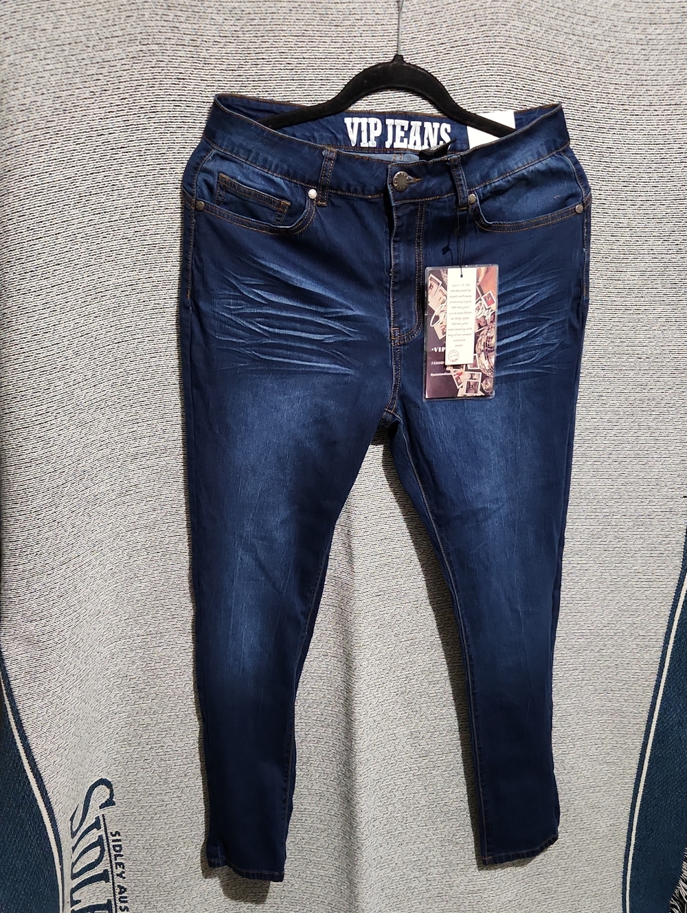 VIP Dark Indigo Skinny Stretch Jeans